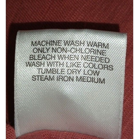 Cremieux Classics Men's Polo Shirt Large Red Heather 100% Cotton Great Condition - Picture 5 of 6